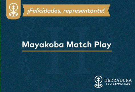 08/ago/22-¡Éxito a nuestro Pro Luis Lozano! Representante del Mayakoba Match Play