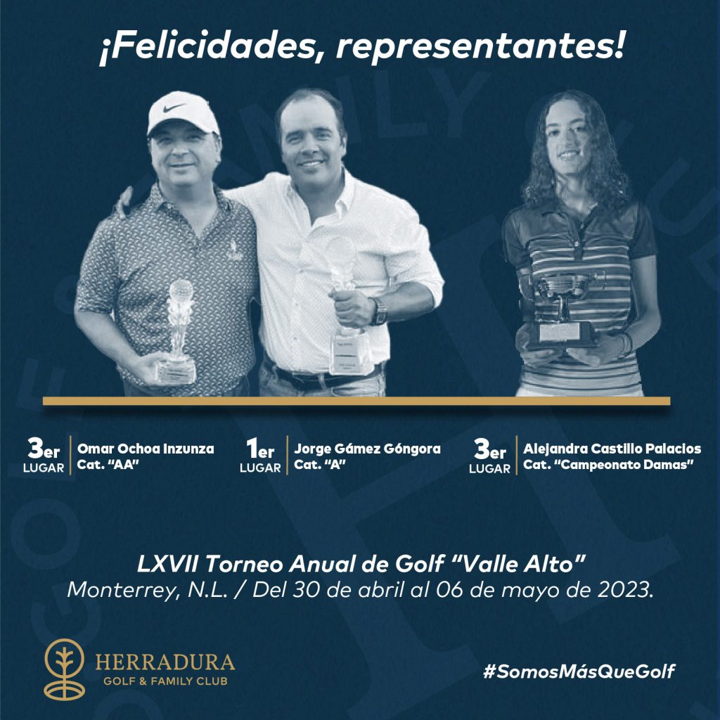[Torneos]-¡Felicidades, representantes! Torneo Anual de Golf Valle Alto ...